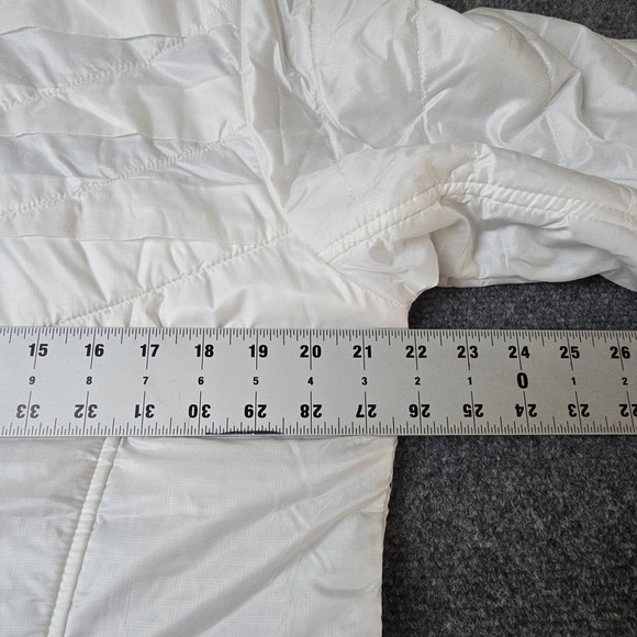 Columbia Omni-Heat Womens XL White Puffer Jacket Faux Fur NWT Thermal Snow Lined - Picture 9 of 13